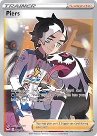 Piers (Full Art) - Shining Fates - Pokemon card