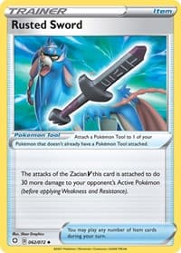 Rusted Sword - Shining Fates - Pokemon card