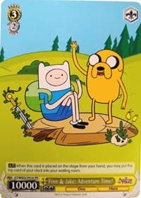 Finn & Jake: Adventure Time! - Adventure Time - Weiss Schwarz card