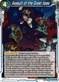 Assault of the Great Apes - Battle Evolution Booster - Dragon Ball Super: Masters card