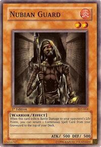 Nubian Guard - Ancient Sanctuary - YuGiOh card