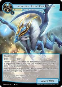 Neverend, Fairy Tale Dragon - The Magic Stone War - Zero - Force of Will card