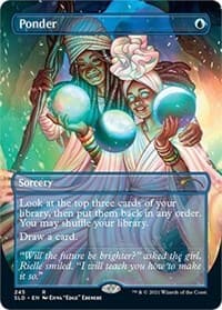 Ponder (245) - Secret Lair Drop Series - Magic: The Gathering card