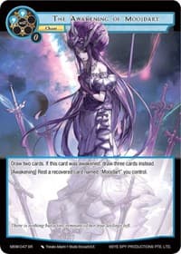 The Awakening of Moojdart - The Magic Stone War - Zero - Force of Will card