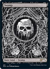 Swamp (Crushing Brutality) - Secret Lair Drop Series - Magic: The Gathering card