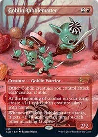 Goblin Rabblemaster - Secret Lair Drop Series - Magic: The Gathering card