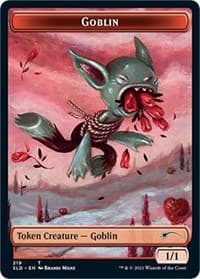 Goblin Token (219) - Secret Lair Drop Series - Magic: The Gathering card