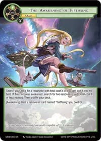 The Awakening of Fiethsing - The Magic Stone War - Zero - Force of Will card