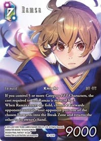 Ramza (Full Art) - Opus XIII: Crystal Radiance - Final Fantasy TCG card