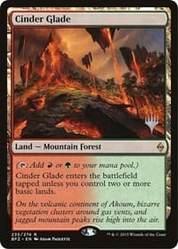 Cinder Glade - Promo Pack: Kaldheim - Magic: The Gathering card