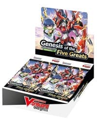 Genesis of the Five Greats Booster Box - D-BT01: Genesis of the Five Greats - Cardfight Vanguard card