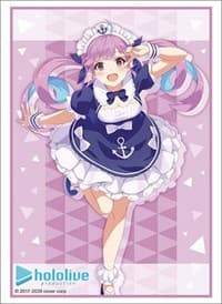 Bushiroad Sleeve Collection HG Vol.2754: Hololive Production - Minato Aqua - 2nd fes. Beyond the Stage ver. (60-Pack) - Bushiroad Card Sleeves - Card Sleeves card