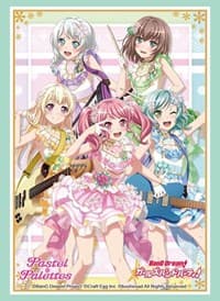 Bushiroad Sleeve Collection HG Vol.2764: BanG Dream! Girls Band Party! - Pastel*Palettes (60-Pack) - Bushiroad Card Sleeves - Card Sleeves card