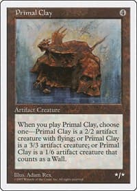 Primal Clay - Fifth Edition - Magic: The Gathering card