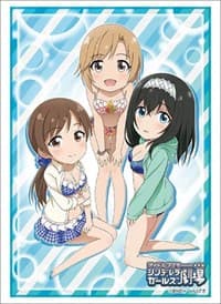 Bushiroad Sleeve Collection HG Vol.2718: The IDOLM@STER Cinderella Girls Gekijou - Yumi, Minami & Fumika (60-Pack) - Bushiroad Card Sleeves - Card Sleeves card
