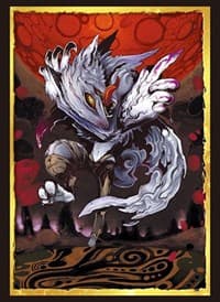 Bushiroad Sleeve Collection HG Vol.2704: Usotsuki Jinrou - Werewolf (60-Pack) - Bushiroad Card Sleeves - Card Sleeves card