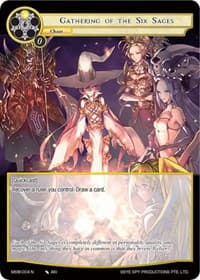 Gathering of the Six Sages - The Magic Stone War - Zero - Force of Will card