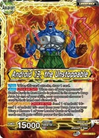 Android 13, Android 14, & Android 15 // Android 13, the Unstoppable - Battle Evolution Booster - Dragon Ball Super: Masters card