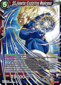 SS Vegeta, Exploiting Weakness (Reprint) - Battle Evolution Booster - Dragon Ball Super: Masters card