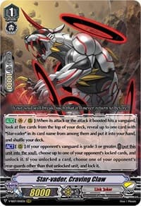 Star-vader, Craving Claw - V-SS07: Clan Selection Plus Vol.1 - Cardfight Vanguard card