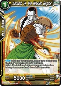 Android 14, the Mission Begins - Battle Evolution Booster - Dragon Ball Super: Masters card