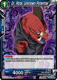 Dr. Rota, Unknown Potential (Reprint) - Battle Evolution Booster - Dragon Ball Super: Masters card