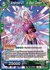 Android 21, A Bad Omen (Reprint) - Battle Evolution Booster - Dragon Ball Super: Masters card