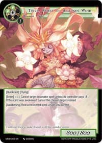 Trish, Spirit of Autumn Wind - The Magic Stone War - Zero - Force of Will card