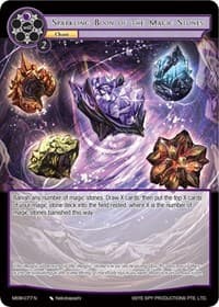 Sparkling Boon of the Magic Stones - The Magic Stone War - Zero - Force of Will card