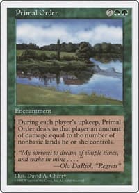 Primal Order - Fifth Edition - Magic: The Gathering card