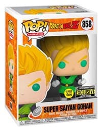 Dragon Ball Z: Super Saiyan Gohan (Glow in the Dark) (Funko Shop Exclusive - Pop! Vinyl - Funko card