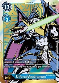 UlforceVeedramon (Alternate Art) - Release Special Booster 1.5 - Digimon Card Game card