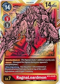 RagnaLoardmon (Alternate Art) - Release Special Booster 1.5 - Digimon Card Game card