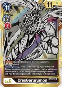 CresGarurumon (Alternate Art) - Release Special Booster 1.5 - Digimon Card Game card