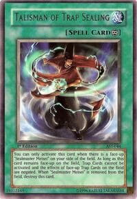 Talisman of Trap Sealing - Ancient Sanctuary - YuGiOh card