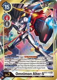 Omnimon Alter-S (Secret Rare) (Alternate Art) - Release Special Booster 1.5 - Digimon Card Game card