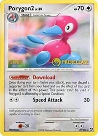 Porygon2 - 49/106 (Prerelease) [Staff] - Diamond and Pearl Promos - Pokemon card