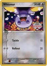 Whismur - 73/106 (City Championships) - League & Championship Cards - Pokemon card