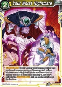 Your Worst Nightmare - Battle Evolution Booster - Dragon Ball Super: Masters card
