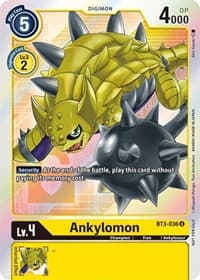 Ankylomon (Box Topper) - Release Special Booster 1.5 - Digimon Card Game card