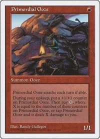 Primordial Ooze - Fifth Edition - Magic: The Gathering card
