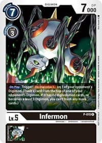 Infermon - P-015 - Digimon Promotion Cards - Digimon Card Game card