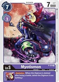 Myotismon - P-019 - Digimon Promotion Cards - Digimon Card Game card
