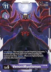 VenomMyotismon - P-020 - Digimon Promotion Cards - Digimon Card Game card