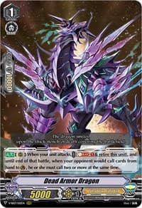 Dead Armor Dragon - V-SS07: Clan Selection Plus Vol.1 - Cardfight Vanguard card