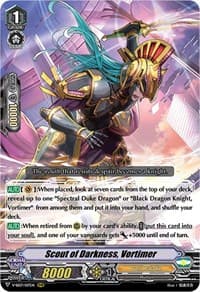Scout of Darkness, Vortimer - V-SS07: Clan Selection Plus Vol.1 - Cardfight Vanguard card