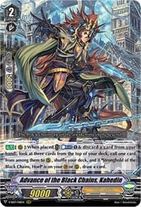 Advance of the Black Chains, Kahedin - V-SS07: Clan Selection Plus Vol.1 - Cardfight Vanguard card
