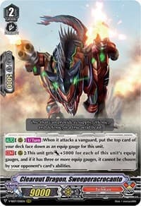Clearout Dragon, Sweeperacrocanto - V-SS07: Clan Selection Plus Vol.1 - Cardfight Vanguard card