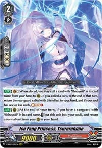 Ice Fang Princess, Tsurarahime - V-SS07: Clan Selection Plus Vol.1 - Cardfight Vanguard card