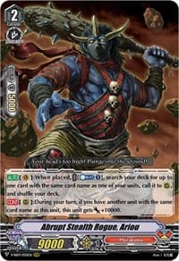 Abrupt Stealth Rogue, Ariou - V-SS07: Clan Selection Plus Vol.1 - Cardfight Vanguard card